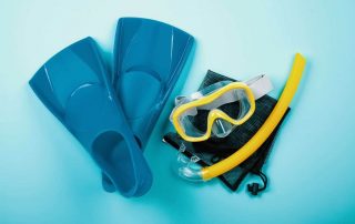 rent snorkel equipment on Providenciales at Scooter Bob's