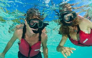 rent snorkel equipment on Providenciales at Scooter Bob's