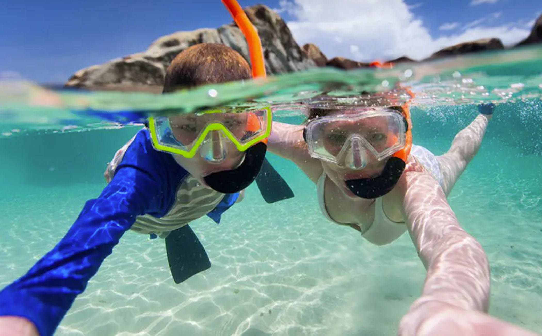 rent snorkel gear on Providenciales at Scooter Bobs Car Rental on Provo